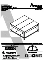 Ameriwood HOME Carver 5047096COM Assembly Instructions Manual preview