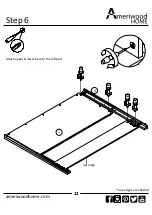 Предварительный просмотр 12 страницы Ameriwood HOME Carver Queen Headboard 5988196COM Instruction Booklet