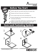 Предварительный просмотр 3 страницы Ameriwood HOME Colebrook 5555550COM Assembly Instructions Manual