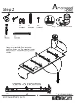 Предварительный просмотр 8 страницы Ameriwood HOME Colebrook 5555550COM Assembly Instructions Manual