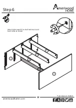 Предварительный просмотр 12 страницы Ameriwood HOME Colebrook 5555550COM Assembly Instructions Manual