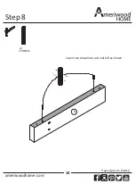 Предварительный просмотр 14 страницы Ameriwood HOME Colebrook 5555550COM Assembly Instructions Manual