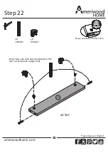 Предварительный просмотр 28 страницы Ameriwood HOME Colebrook 5555550COM Assembly Instructions Manual