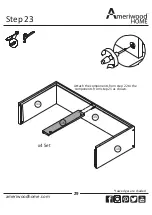 Предварительный просмотр 29 страницы Ameriwood HOME Colebrook 5555550COM Assembly Instructions Manual