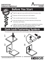 Preview for 5 page of Ameriwood HOME Colebrook 5555555COM Assembly Manual