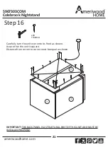 Preview for 21 page of Ameriwood HOME Colebrook 5555555COM Assembly Manual