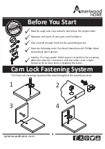 Preview for 3 page of Ameriwood HOME Colebrook Nightstand 5967303COM Instruction Booklet