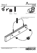 Preview for 7 page of Ameriwood HOME Colebrook Nightstand 5967303COM Instruction Booklet