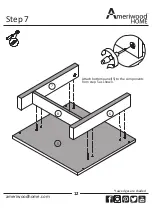 Preview for 12 page of Ameriwood HOME Colebrook Nightstand 5967303COM Instruction Booklet