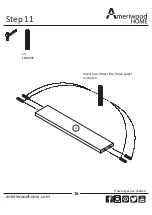 Preview for 16 page of Ameriwood HOME Colebrook Nightstand 5967303COM Instruction Booklet