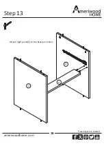 Preview for 18 page of Ameriwood HOME Colebrook Nightstand 5967303COM Instruction Booklet