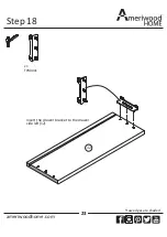 Preview for 23 page of Ameriwood HOME Colebrook Nightstand 5967303COM Instruction Booklet