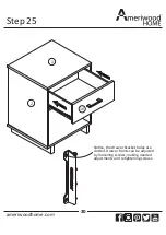 Preview for 30 page of Ameriwood HOME Colebrook Nightstand 5967303COM Instruction Booklet