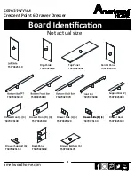 Preview for 3 page of Ameriwood HOME Crescent Point 6 Drawer Dresser Assembly Manual