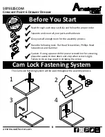 Preview for 6 page of Ameriwood HOME Crescent Point 6 Drawer Dresser Assembly Manual