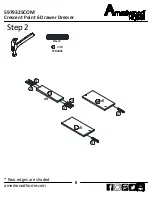 Preview for 8 page of Ameriwood HOME Crescent Point 6 Drawer Dresser Assembly Manual