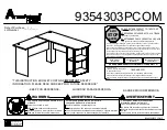 Preview for 1 page of Ameriwood HOME Dakota 9354303PCOM Instruction Booklet