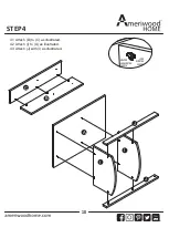 Preview for 10 page of Ameriwood HOME Dakota 9354412COM Assembly Instructions Manual