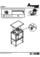 Preview for 12 page of Ameriwood HOME Fairmont 8969872COM Instruction Booklet