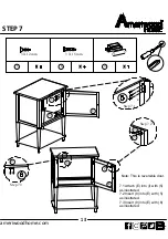 Preview for 13 page of Ameriwood HOME Fairmont 8969872COM Instruction Booklet