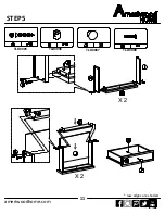 Предварительный просмотр 11 страницы Ameriwood HOME Franklin 5062596COM Instruction Booklet