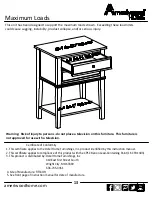 Предварительный просмотр 13 страницы Ameriwood HOME Franklin 5062596COM Instruction Booklet