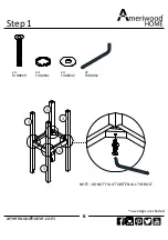 Preview for 6 page of Ameriwood HOME FRANKLIN 7556013COM Instruction Booklet