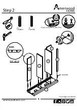 Preview for 9 page of Ameriwood HOME FRANKLIN 7557815COM Instruction Booklet
