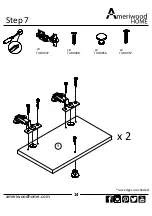 Preview for 14 page of Ameriwood HOME FRANKLIN 7557815COM Instruction Booklet