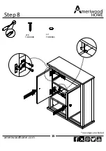 Preview for 15 page of Ameriwood HOME FRANKLIN 7557815COM Instruction Booklet