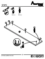 Preview for 12 page of Ameriwood HOME Hall Tree 4516213COM Assembly Instructions Manual