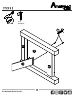 Preview for 28 page of Ameriwood HOME Hall Tree 4516213COM Assembly Instructions Manual