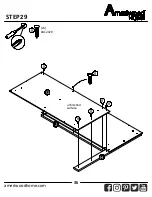 Preview for 36 page of Ameriwood HOME Hall Tree 4516213COM Assembly Instructions Manual