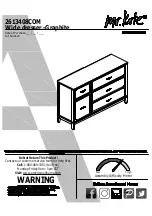 Ameriwood HOME mr.Kate 2613408COM Instruction Booklet preview