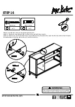 Предварительный просмотр 23 страницы Ameriwood HOME mr.Kate 2613408COM Instruction Booklet