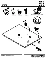 Preview for 8 page of Ameriwood HOME Novogratz 1324222COM Manual