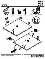 Preview for 9 page of Ameriwood HOME Novogratz 1324222COM Manual