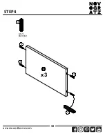 Preview for 10 page of Ameriwood HOME Novogratz 1324222COM Manual