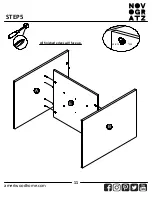 Preview for 11 page of Ameriwood HOME Novogratz 1324222COM Manual