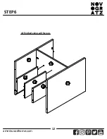 Preview for 12 page of Ameriwood HOME Novogratz 1324222COM Manual