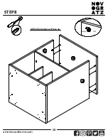 Preview for 14 page of Ameriwood HOME Novogratz 1324222COM Manual