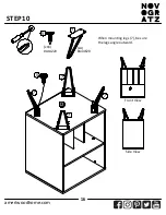 Preview for 16 page of Ameriwood HOME Novogratz 1324222COM Manual