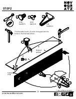 Preview for 7 page of Ameriwood HOME NOVOGRATZ 5389407COM Instruction Booklet