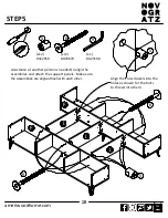 Preview for 10 page of Ameriwood HOME NOVOGRATZ 5389407COM Instruction Booklet