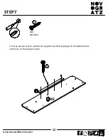 Preview for 12 page of Ameriwood HOME NOVOGRATZ 5389407COM Instruction Booklet