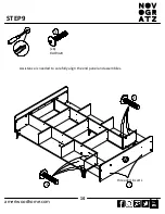 Preview for 14 page of Ameriwood HOME NOVOGRATZ 5389407COM Instruction Booklet