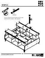 Preview for 16 page of Ameriwood HOME NOVOGRATZ 5389407COM Instruction Booklet