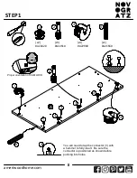 Preview for 8 page of Ameriwood HOME NOVOGRATZ 5744015COM Instruction Booklet