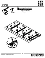 Preview for 17 page of Ameriwood HOME NOVOGRATZ 5744015COM Instruction Booklet