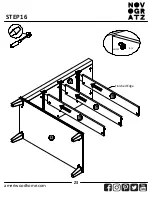Preview for 23 page of Ameriwood HOME NOVOGRATZ 5744015COM Instruction Booklet